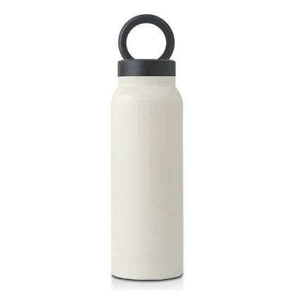 24Oz Insulated Water Bottle with Phone Mount Durable Leakproof Stainless Steel Sports Bottle for Outdoor Trip Household Camping