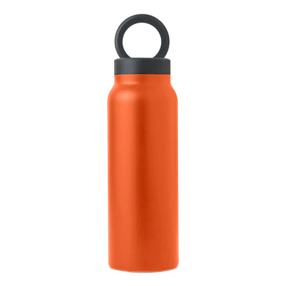 24Oz Insulated Water Bottle with Phone Mount Durable Leakproof Stainless Steel Sports Bottle for Outdoor Trip Household Camping